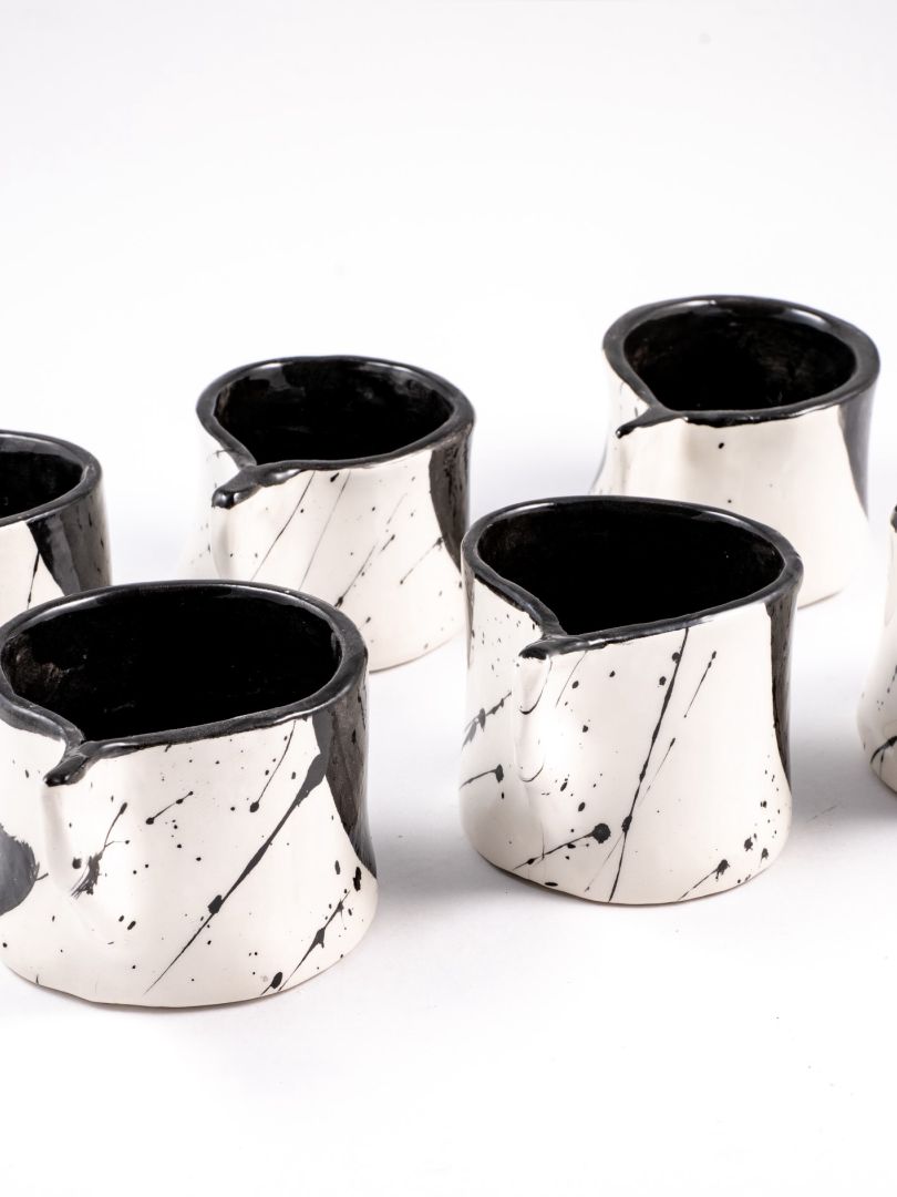 σετ πήλινες κούπες