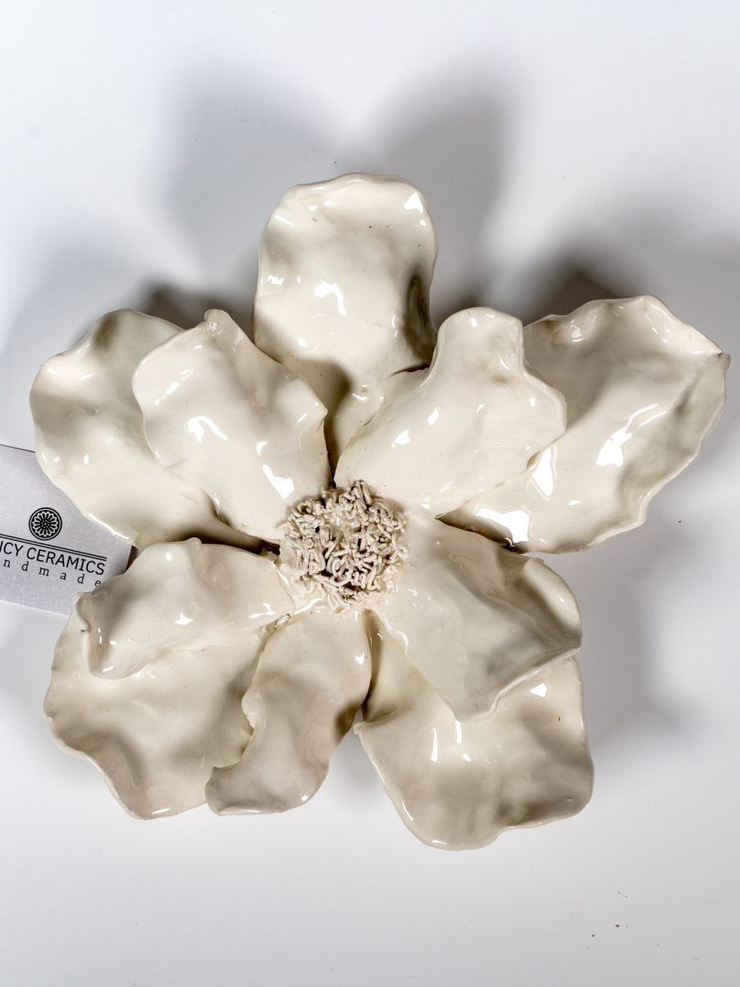 Κεραμικό διακοσμητικό μανόλια τοίχου