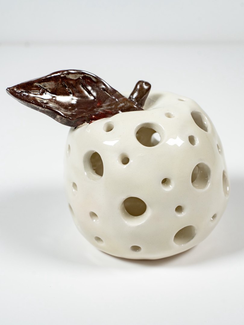 Κεραμικο Μηλο διακοσμητικο